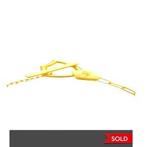 Burberry Gold Bracelet